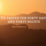 FIRST SUNDAY OF LENT NO 2