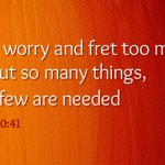 Sixteenth Sunday in Ordinary Time no 3